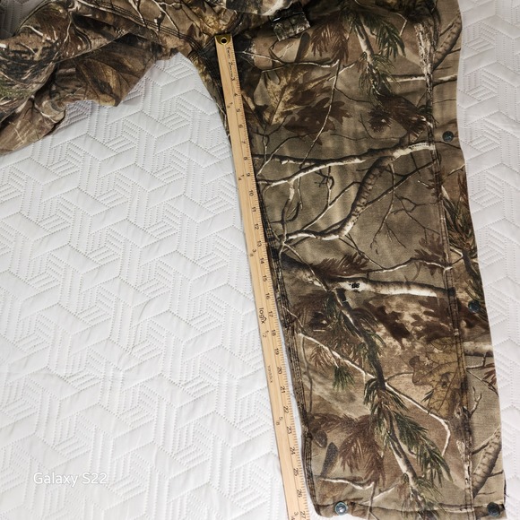 Berne Realtree mens Camo Quilted Lined Insulated Bib Overalls Realtree XL Short - Picture 14 of 16